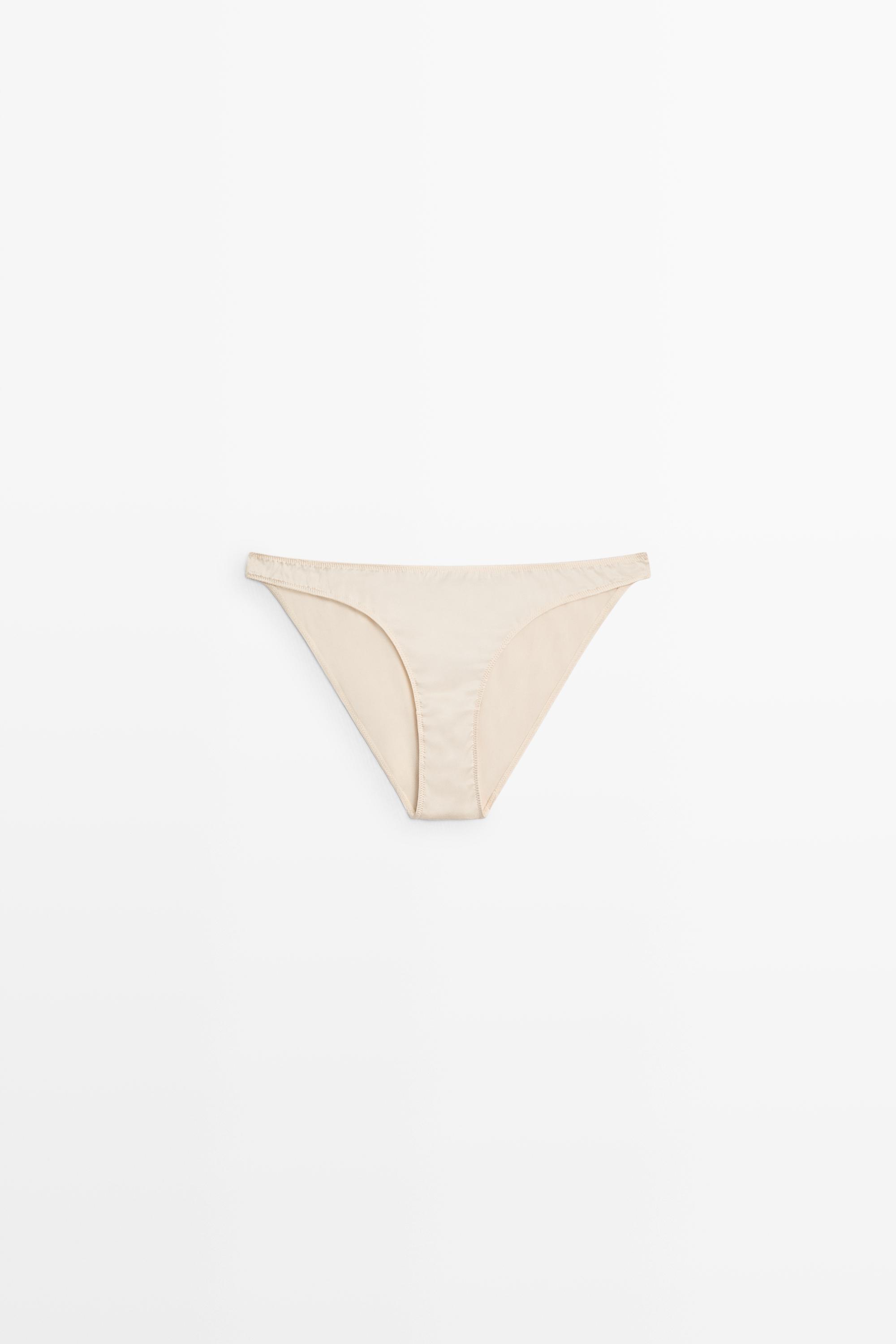 Satin silk blend briefs